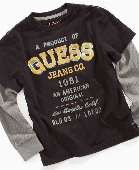 guess kids shirts